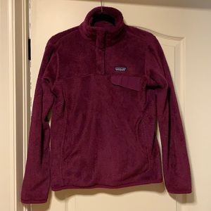 Purple Patagonia Retool Snap T Pull Over